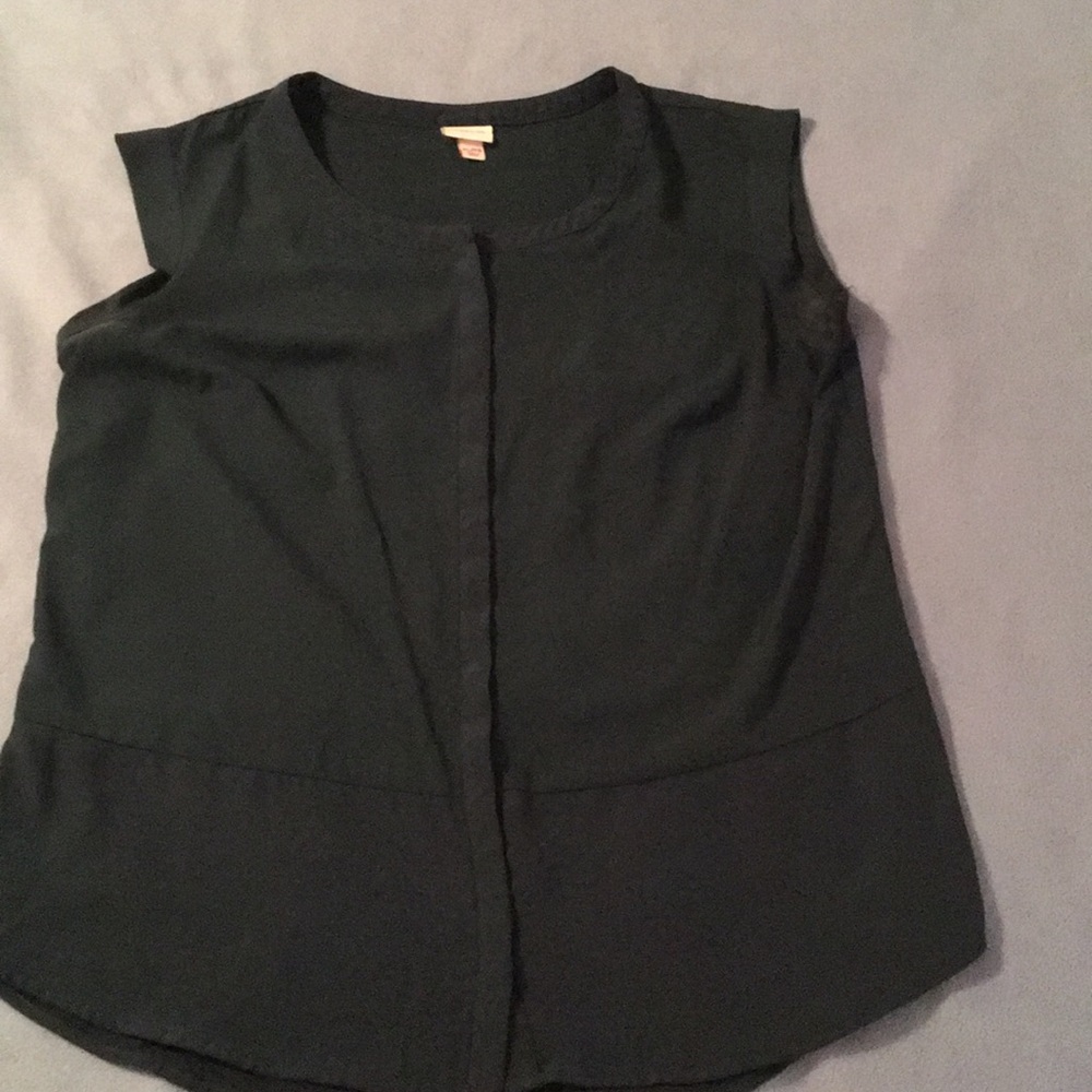 Dark green blouse